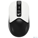 A-4Tech Мышь Fstyler FB12 черный/белый оптическая (1200dpi) беспроводная BT/Radio USB (3but) [1595332]