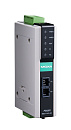 1-портовый преобразователь Modbus RTU/ASCII (RS-232/422/485) в Modbus TCP с одномодовым оптоволоконным сетевым интерфейсом (разъем SC), с расширенным