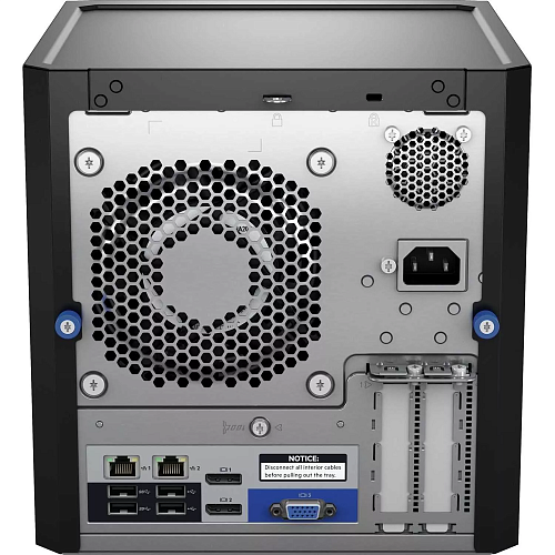 Сервер HPE ProLiant MicroServer Gen10 X3418 NHP UMTower/Opteron4C 1.8GHz(2MB)/1x8GbU1D_2400/Marvell88SE9230(SATA/ZM/RAID 0/1/10)/noHDD(4)LFF/2xPCI3.0/noDVD/2x1Gb