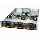 Платформа системного блока SuperMicro SYS-221H-TN24R 2U Hyper with 24 hot-swap 2.5" NVMe/SAS/SATA bays and 4 PCIe 5.0 x16 slots + up to 2 PCIe 5.0 x16