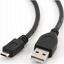 Cablexpert Кабель USB 2.0 Pro AM/microBM 5P, 3м, экран, черный (CCP-mUSB2-AMBM-10)