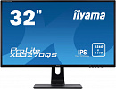 Монитор Iiyama 31.5" ProLite XB3270QS-B1 черный IPS 4ms 16:9 DVI HDMI M/M матовая HAS Piv 1200:1 250cd 178гр/178гр 2560x1440 60Hz DP 2K 8.6кг