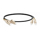 Hyperline FC-D2-50-LC/PR-LC/PR-H-3M-LSZH-BK Патч-корд волоконно-оптический (шнур) MM 50/125, LC-LC, 2.0 мм, duplex, LSZH, 3 м, черный