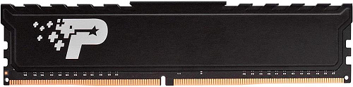 Модуль памяти PATRIOT Signature Line DDR4 Общий объём памяти 4Гб Module capacity 4Гб Количество 1 2666 МГц Радиатор Множитель частоты шины 19 1.2 В PS