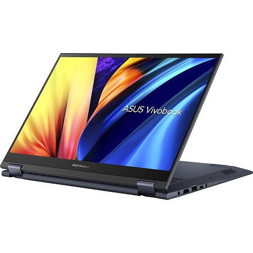 asus vivobook s 14 flip tn3402qa-lz177 [90nb0wt1-m00860] blue 14" {fhd touch ryzen 5 5600h/8gb/512gb pcissd/amd radeon/dos}