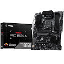 Материнская плата MSI PRO B550-S B550, AM4, 4*DDR4, 2*PCIEx16, 1xPCIEx1, 2*M.2, 2*TypeC, 1*USB3.2Gen2, 4*USB3.2Gen1, 8*USB2.0, 4*SATA3.0, 1G, HDMI, AT