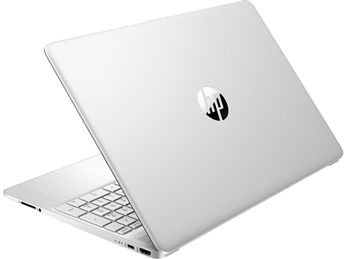 HP Laptop 15s-fq5003ci Core i5-1235U 3.3GHz,15.6" FHD (1920x1080) AG 8Gb DDR4(2x4GB),512Gb SSD,Intel Iris Xe,41Wh,1.7kg,1y,Silver,DOS,KB Eng/Rus