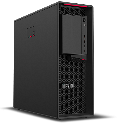 Lenovo ThinkStation P620 Tower 1000W, AMD TR PRO 3945WX (4G, 12C), 2x16GB DDR4 3200 RDIMM, 512GB SSD M.2, 1x2TB HDD 7200rpm, NoGPU, USB KB&Mouse, Win