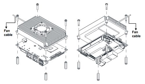 Радиатор 7128H51R000E для PICO51R / PICO52R