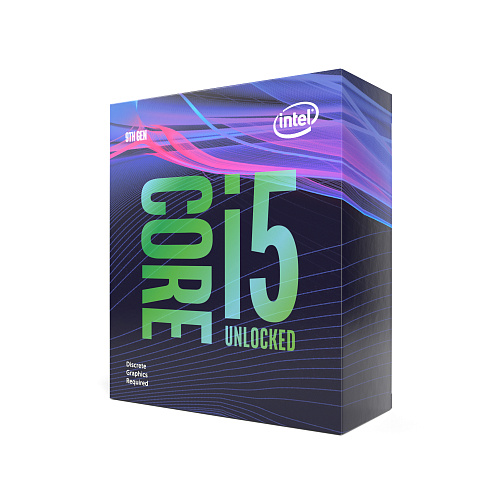 Боксовый процессор CPU LGA1151-v2 Intel Core i5-9600KF (Coffee Lake, 6C/6T, 3.7/4.6GHz, 9MB, 95W) BOX