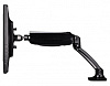 Кронштейн для мониторов ЖК Hama Fullmotion черный 10"-26" макс.5кг крепление к столешнице поворот и наклон