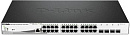 Коммутатор D-LINK DGS-1210-28P/ME/A1A 24G 4SFP 24PoE 193W управляемый