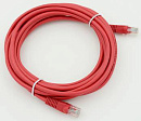 Патч-корд cat.5E molded 5м красный RJ-45 (m)-RJ-45 (m)