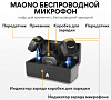 Радиосистема Maono AU-WM821 беспровод. черный