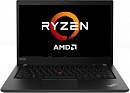 Ноутбук Lenovo ThinkPad T14 G1 T Ryzen 5 Pro 4650U 16Gb SSD256Gb AMD Radeon 14" IPS FHD (1920x1080) Windows 10 Professional 64 black WiFi BT Cam