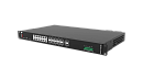 Управляемый коммутатор в стойку 19" c 2 слотами 1000/2500Base-X (SFP), 12 портами 10/100/1000BaseTX, 10 слотами 100/1000Base-X (SFP), два модульных бл
