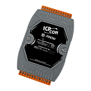 Модуль с 8 каналами изолированного дискретного ввода (Сухой/Мокрый контакт, 10~50 В пост.) и 8 каналами изолированного дискретного вывода (Sink/Source