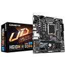 Материнская плата Gigabyte H610M H DDR4, Socket 1700, Intel®H610, 2xDDR4-3200, D-SUB+HDMI, 1xPCI-Ex16, 1xPCI-Ex1, 4xSATA3, 1xM.2, 8Ch Audio, GLan, (4+