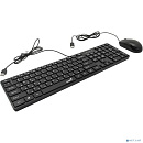 Комплект проводной Genius SlimStar C126 клавиатура+мышь, USB. Цвет: черный (31330007402)