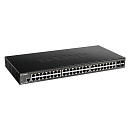 Коммутатор D-Link SMB D-Link DGS-1250-52X/A1A Настраиваемый L2 c 48 портами 10/100/1000Base-T и 4 портами 10GBase-X SFP+