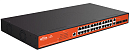 Коммутатор Wi-Tek WI-PCMS328GF, управляемый L2 PoE бюджет 400Вт, порты 24GE PoE, 2comboSFP, 2SFP, Cloud, v2