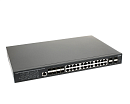 PoE Коммутатор OSNOVO SW-32G4X-3L Управляемый L3 PoE коммутатор Gigabit Ethernet на 16xGE RJ-45 c PoE + 8xGE Combo (RJ-45 + SFP) + 4x1G/10G SFP+ Uplin