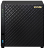 ASUSTOR AS3204T/V2/ 4-Bay NAS/Media player/ Intel Celeron 1.6GHz Quad Core (burst up to 2.24 GHz)/2GBDDR3/noHDD,LFF(HDD,SSD),/1x1GbE(LAN)/3xUSB3.0,HDM
