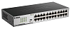 Коммутатор D-LINK Неуправляемый , 24x1000Base-T, защита от статического электричества до 1 кВ, корпус металл