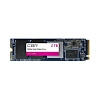 SSD CBR SSD-002TB-M.2-EX22, Внутренний SSD-накопитель, серия "Extra", 2000 GB, M.2 2280, PCIe 4.0 x4, NVMe 1.3, Phison PS5016-E16, 3D TLC NAND, DRAM, R/W