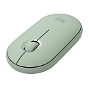910-005720 Мышь беспроводная Logitech Pebble M350 Eucalyotus