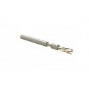 Hyperline Кабель витая пара, неэкранированный U/UTP, категория 6, 4 пары 23 AWG, 4х2х0,58 мм, однопроволочные жилы, нг(А)-LSLTx, внутренний -20°C – +6