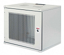 Шкаф коммутационный Lande NetBox Soho (LN-SH09U5440-LG-F0-3) настенный 9U 540x400мм пер.дв.перфор. задн.дв.стал.лист несъемн.бок.пан. направл.под закл