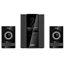 АС MS-1821, черный (44 Вт, Bluetooth, пульт, дисплей, FM, USB, SD)