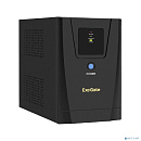 Exegate EX292794RUS ИБП ExeGate SpecialPro UNB-1200.LED.AVR.2SH.3C13.USB <1200VA/750W, LED, AVR, 2*Schuko+3*C13, USB,съемн.кабель, металлический корпу
