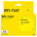 T2 PFI-710Y Картридж (IC-CPFI-710Y) для Canon imagePROGRAF iPF-TX-2000/TX-3000/TX-4000, желтый, с чипом