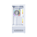 корпус 1STPLAYER CV7 ARGB White / ATX / 3x120mm ARGB & 2x120mm fans / CV7-WH-2FAR-W-2FH7R-W-1FH7-W