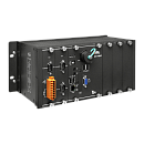 Контроллер с процессором E3827 1.75 ГГц, 2 Гб DDR3 SDRAM, слот mSATA с 32 Гб SSD, 1 x RS-232, 1 x RS-485, 2 x RS-232/485, 1 x VGA, 2 x Gigabit Etherne