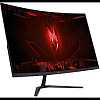 Монитор/ Acer ED320QUS3bmiipx 31,5'', ZeroFrame, Curved 1500R, Black, VA, 2560x1440, 1ms, 250cd, 180Hz, 2xHDMI(2.0), DP(1.4), Speakers 2Wx2, FreeSync,