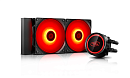DEEPCOOL GAMMAXX L240T RED LGA20XX/LGA1366/LGA115X/AM4/AM3/+/AM2/+/FM2/+/FM1 (8шт/кор,TDP 250W, RED LED Lighting, PWM, DUAL FAN) RET