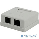 5bites LY-SB09 Розетка внешняя RJ-45+RJ-11 5e кат.
