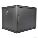 ЦМО Шкаф телекоммуникационный настенный разборный 9U (600 x 650) съемные стенки, дверь металл, цвет черный (ШРН-М-9.650.1-9005)
