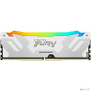 Память оперативная/ Kingston 16GB 6000MT/s DDR5 CL32 DIMM FURY Renegade RGB White XMP