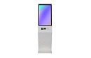 Информационный киоск Lumien [LSK2201PC] серии Kiosk диагональ 21.5", Android 11, яркость 300 кд/кв.м, камера 2 Мп, принтер 58 мм, QR сканер, проекцион