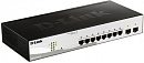 Коммутатор D-Link DGS-1210-10/FL1A 8x1Гбит/с 2SFP управляемый