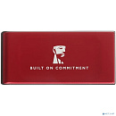 Твердотельный накопитель/ Kingston External SSD XS1000R BOC, 2000GB, Type-C/A, USB 3.2 Gen 2, R/W 1050/1000MB/s, 70x33x14mm, 69g., Red (60 мес)