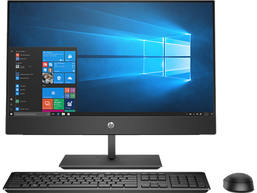 HP ProOne 400 G5 All-in-One NT 20"(1600x900) Core i3-9100T,8GB,1TB,DVD,Slim kbd/mouse,Fixed Stand,Intel 9560 AC 2x2 BT,Webcam,HDMI Port,Win10Pro(64-bi