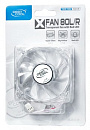 Вентилятор Deepcool XFAN 80L/R 80x80x25mm 3-pin 20dB 60gr LED Ret