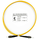 Cabeus FOP(s)-9-FC-ST-1m Шнур оптический simplex FC-ST 9/125 sm 1м LSZH