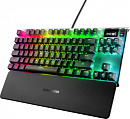 Клавиатура Steelseries Apex Pro TKL механическая черный USB for gamer LED (подставка для запястий) (64734)