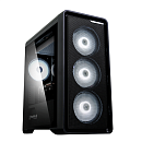 ZALMAN M3 Plus, MATX, BLACK, WINDOW, 2x3.5", 3x2.5", 1xUSB2.0, 1xUSB3.0, FRONT 3x120mm, REAR 1x120mm